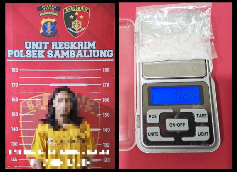 Dukung Program Asta Cita, Satresnarkoba Polres Berau Ungkap Peredaran Sabu di Berau