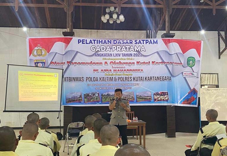 64 Calon Satpam Digembleng, Wujudkan Program Kukar Siap Kerja