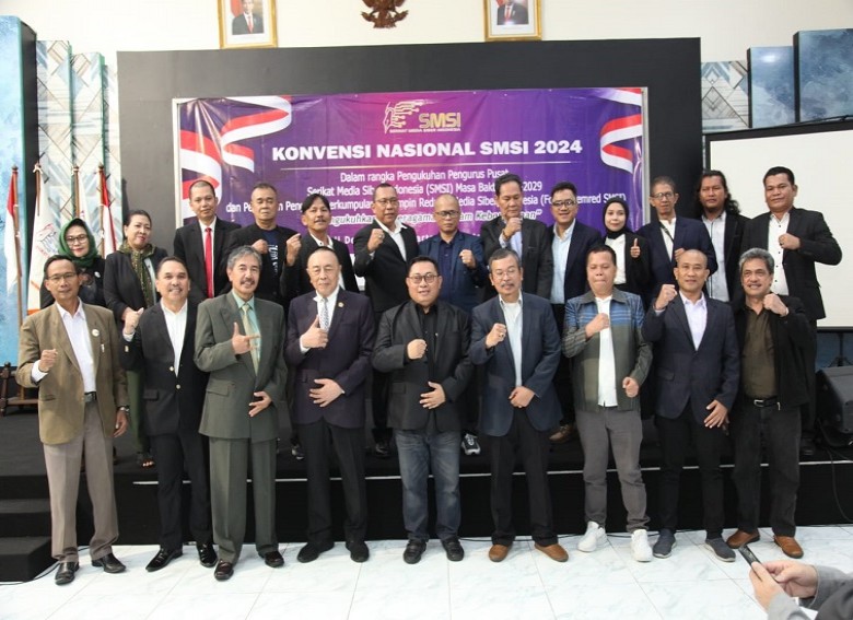 Pengurus Forum Pemred SMSI 2024-2029 Resmi Dilantik,  Jaga Jurnalisme Berkualitas.