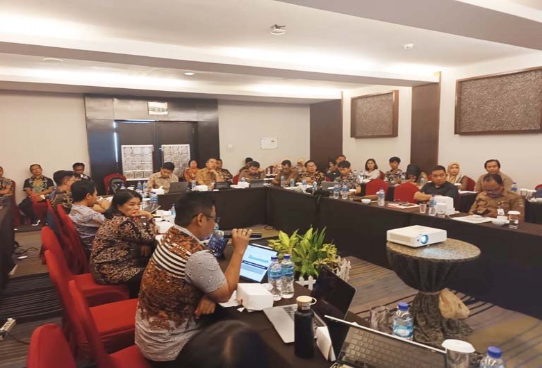 Bappeda Kukar Hadiri Rakor Konsolidasi Data Penanggulangan Kemiskinan