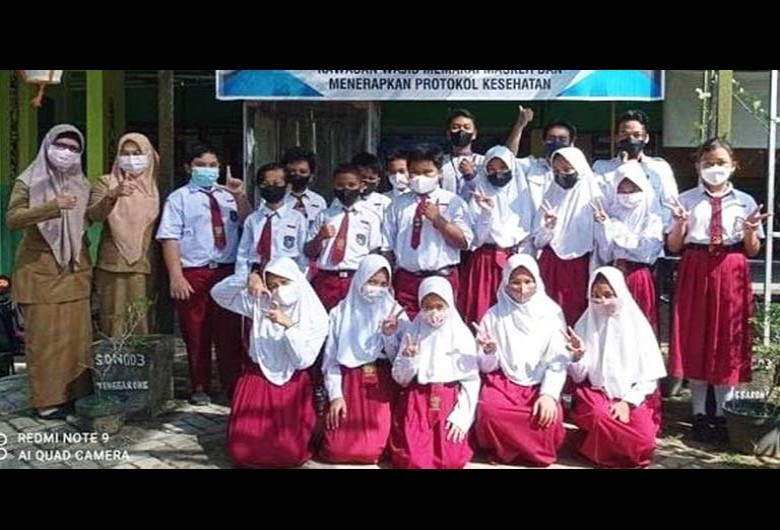 Disdikbud dan Tanoto Foundation Apresiasi Program Reading Day SDN 003 Tenggarong