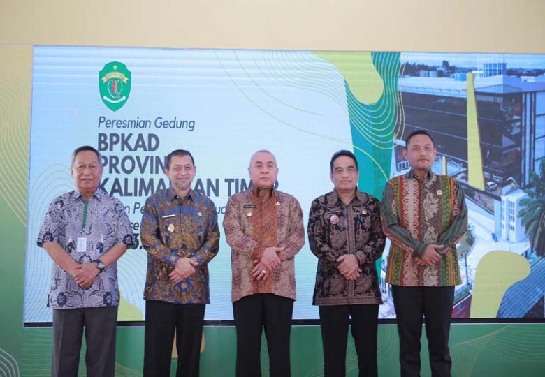Resmikan Kantor BPKAD Kaltim, Gubernur: Jadikan Motivasi Dalam Pengelolaan Keuangan Daerah