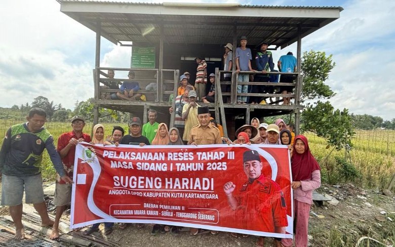Reses di Manunggal Jaya dan Bangun Rejo, Sugeng Berikan Motivasi untuk Jadi Petani Milenial