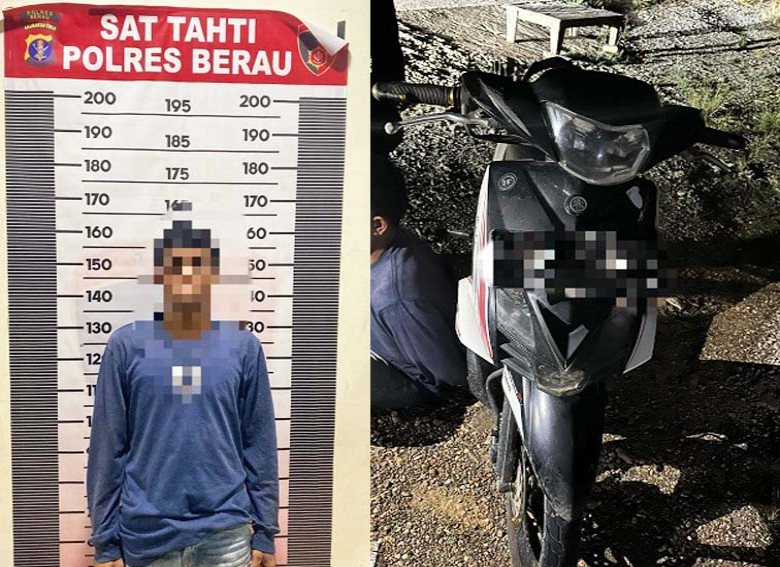 Polsek Talisayan Ungkap Kasus Curanmor di Biatan Ilir, Pelaku Berhasil Diamankan