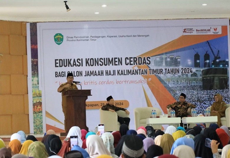 Edukasi Konsumen Cerdas Calhaj Kaltim, Pj Akmal : Calhaj Memahami Haknya Sebagai Konsumen Saat Bertransaksi