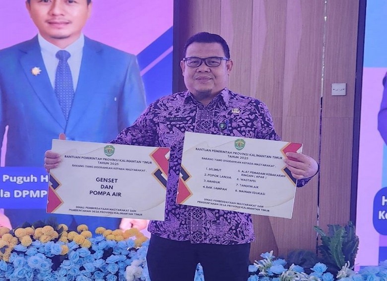 Desa di Kukar Terima Bantuan dari DPMPD Kaltim, Kepala DPMD Kukar: Harap Terus Ditingkatkan