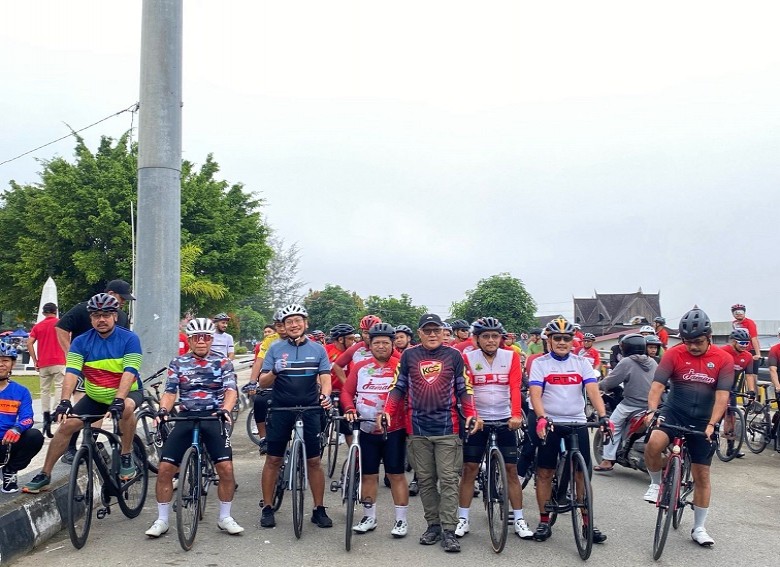 Bupati Kukar Launching Gowes Turapan Loop 2025, Dukung Ruang Publik dan UMKM