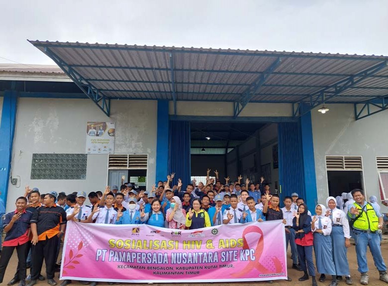 PT Pamapersada Nusantara Ajak Milenial Cegah HIV/AIDS