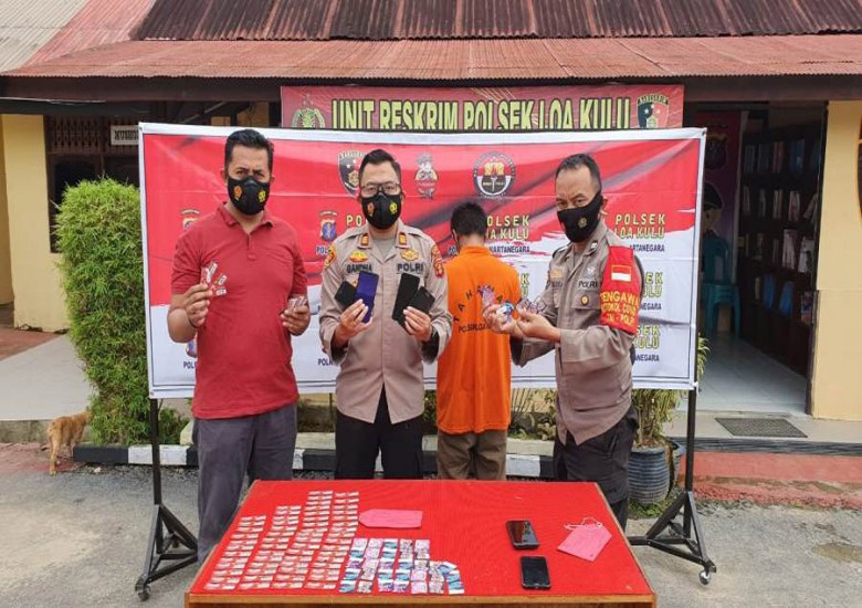 Pelaku Pencurian HP di Loa Kulu Berhasil Diringkus Polisi