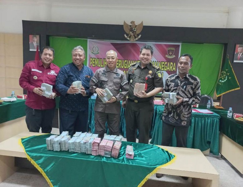 Kejaksaan Kukar Selamatkan Uang Negara Rp 1,4 Milliar