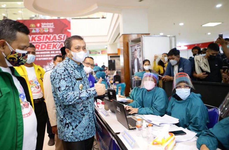 Wagub Apresiasi OKP Terlibat Kejar Target Vaksinasi Kaltim