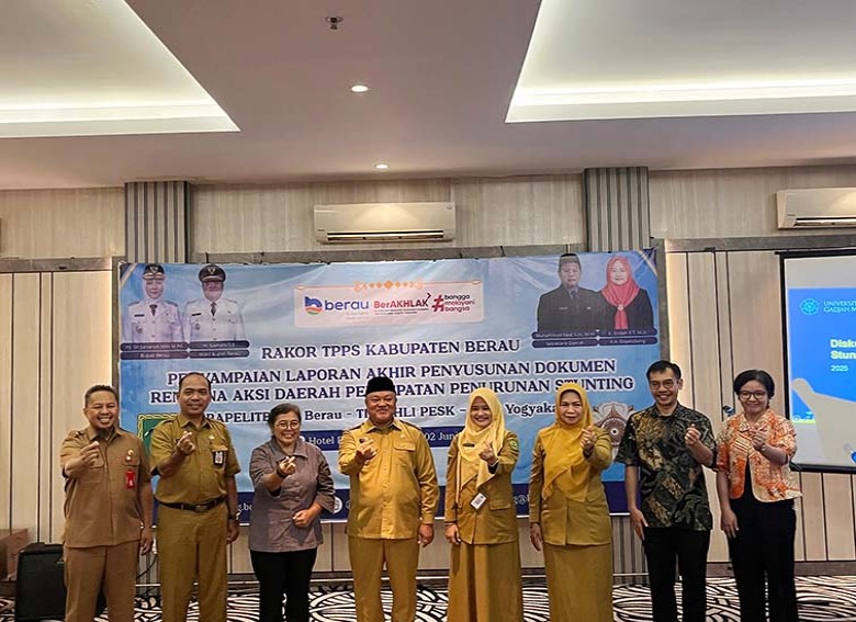 Rakor TPPS 2025 : Pemkab Berau Tegaskan Komitmen Turunkan Angka Stunting