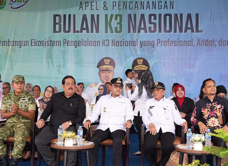 Apel Bulan K3 Nasional di Balikpapan, Wagub Seno : “Keselamatan Menjadi Tanggung Jawab Semua Pihak”