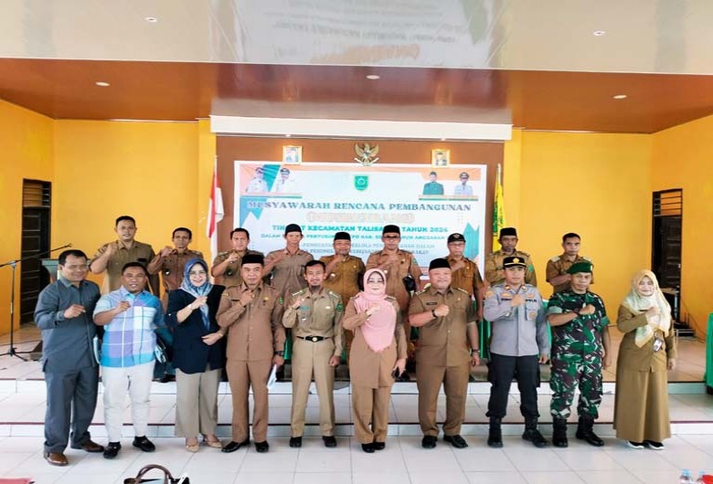 Bupati Berau Membuka Langsung Musrenbang 2024 Tingkat Kecamatan Talisayan