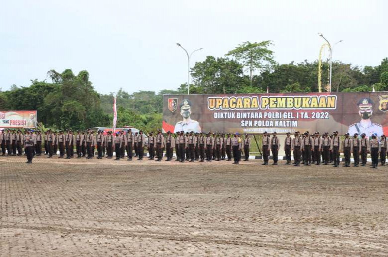 Kapolda Kaltim Resmikan SPN dan Buka Pendidikan Bintara Polri 2022