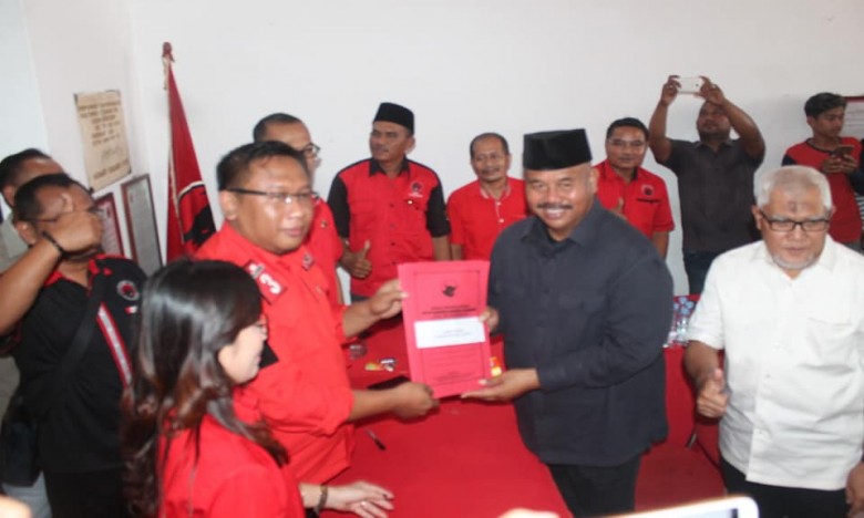 Edi Daftar ke PDI-P untuk Maju Pilkada Kukar 2020