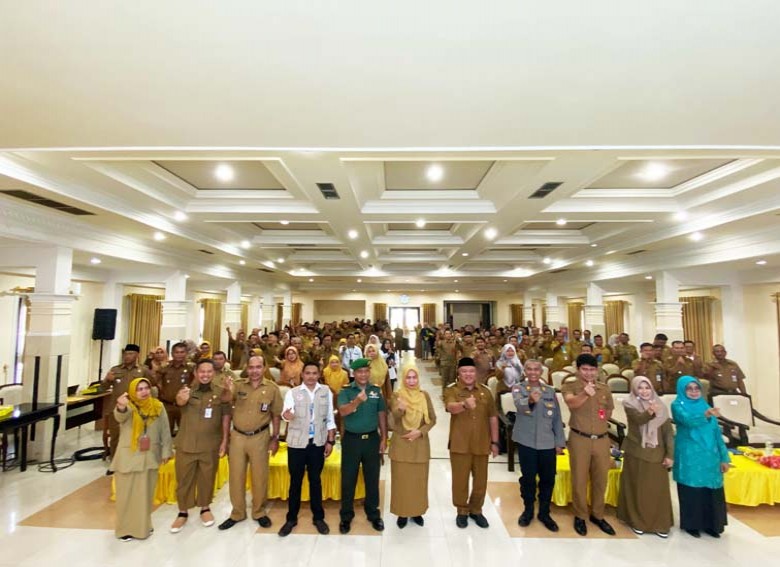 Rakor Tim Percepatan Penurunan Stunting Kabupaten Berau Bahas Update 8 Aksi Konvergensi