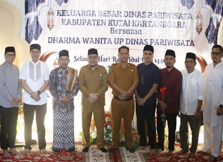 Dispar Kukar Rayakan Idul Fitri dengan Khataman Qur’an dan Silaturahmi