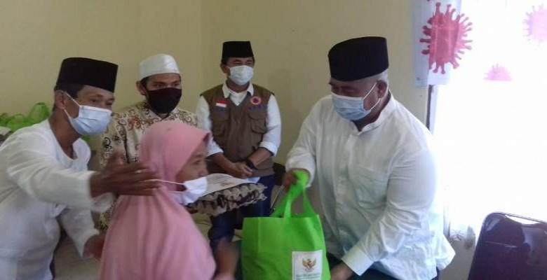 Baznas Mitra Pemkab Kukar, Bantu 200 Paket Sembako untuk Warga Terdampak Covid-19