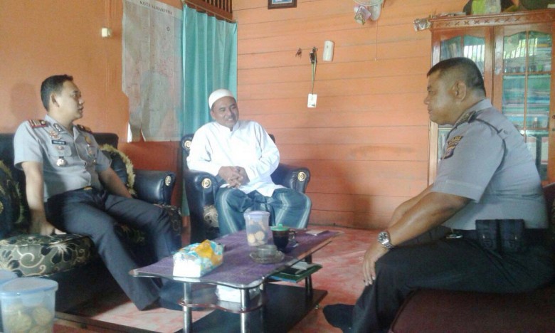 Jaga Kondisi Daerah, Polisi di Kukar Kunjungi Para Tokoh Agama