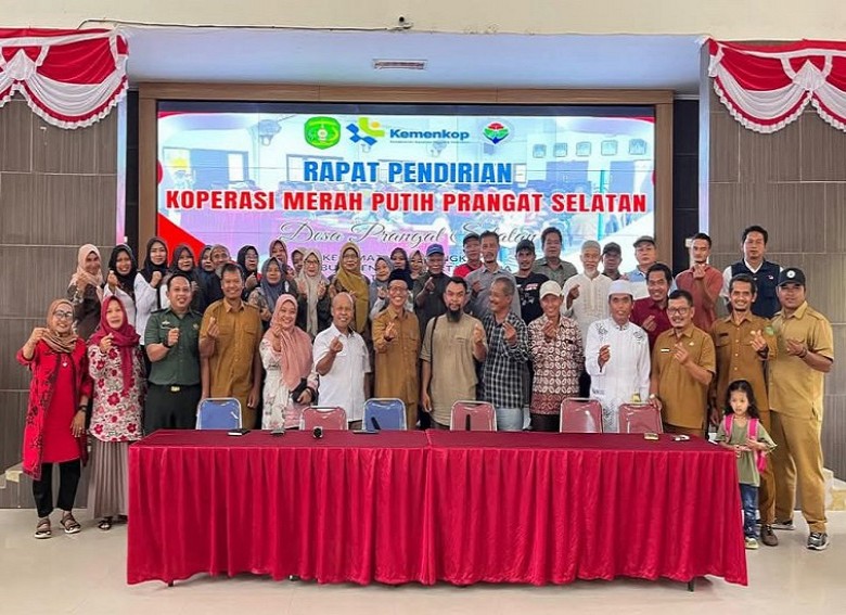 Desa Prangat Selatan Akan Sinergikan Koperasi Merah Putih dengan Sektor Perkebunan