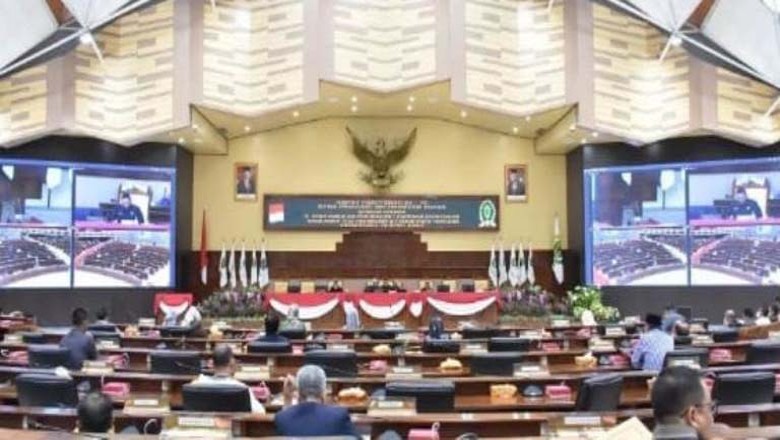 DPRD Gelar Rapat Paripurna ke 12 dalam Agenda Penyampaian Laporan Akhir Tim Renja DPRD Kaltim