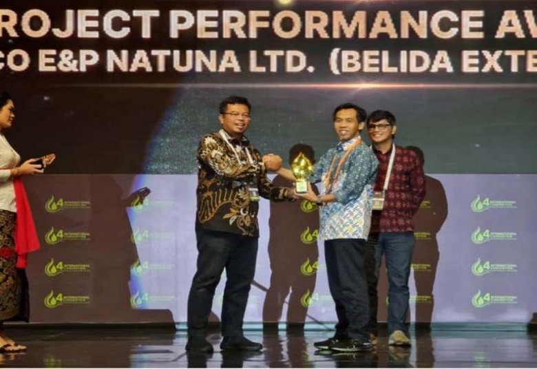 PT Pertamina Hulu Sanga Sanga Raih Penghargaan The Best Exploitation and Operation Excellence Dalam ICIOG 2023