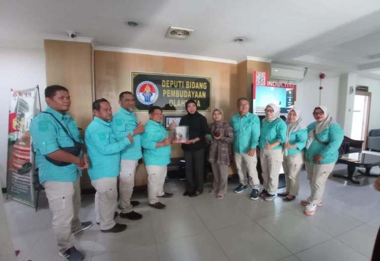 Dispora Kukar Lakukan Kunker ke Kemenpora Bahas Sinkronisasi Program