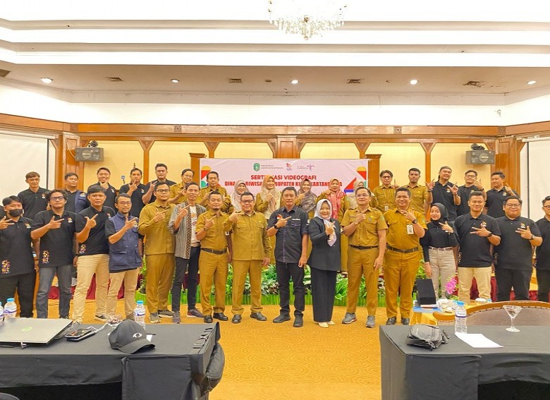 Pentingnya Legalitas Kompetensi, 20 Pelaku Industri Kreatif Kukar Ikuti Sertifikasi Videografer