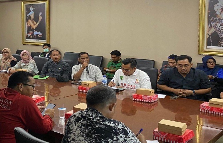 Hadiri Rakor Erau 2024, Dispora Kukar Siap Sukseskan Melalui Olahraga Tradisional dan Tarkam