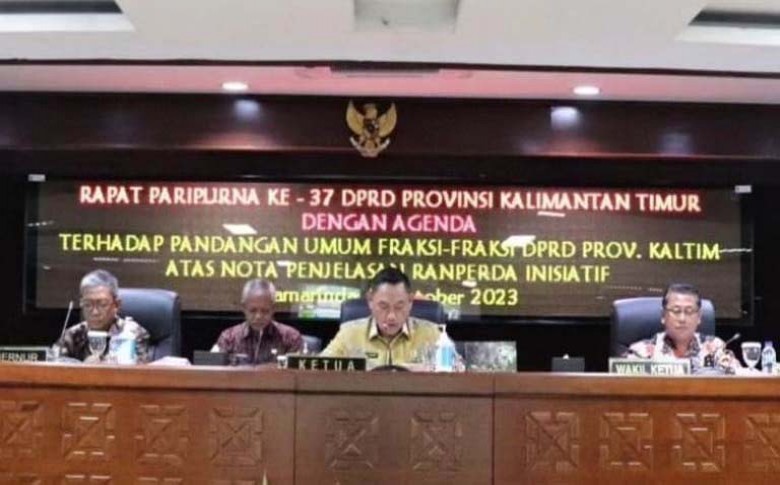 DPRD Kaltim Gelar Rapat Paripurna Penyampaian Hasil Reses