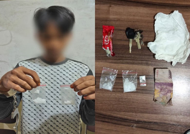 Dua Pengedar Narkoba di Tenggarong Diringkus Polisi