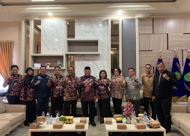 Wabup Berau Terima Kunjungan Dispora Balikpapan