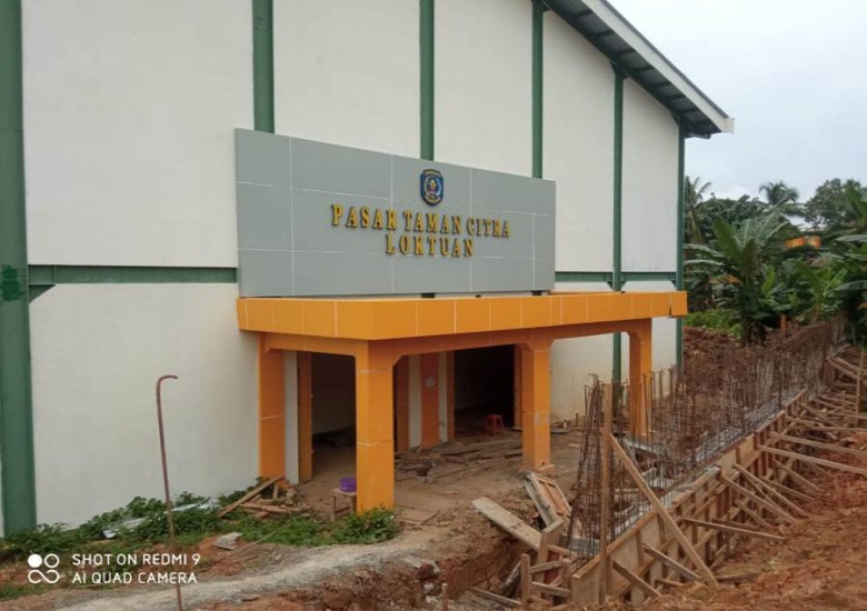 Pasar Baru Taman Citra Belum Rampung, Legislator Minta Pemkot Fokus Bangun Pasar Sementara