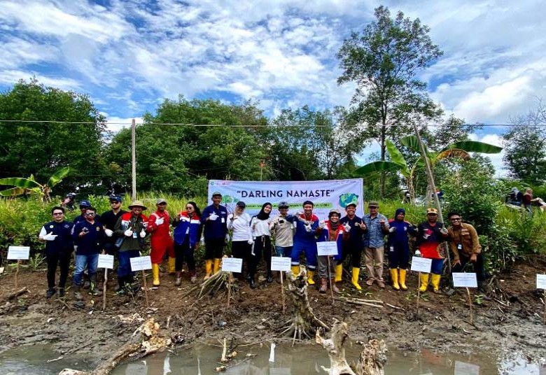PT Pertamina Hulu Sanga Sanga Ajak Masyarakat Muara Badak Jaga Lingkungan Melalui Gerakan Darling Namaste