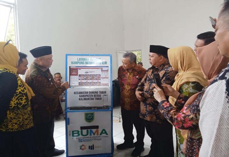 Gedung Olahraga dan Desa Digital Kampung Merancang Ilir Resmi Dibuka