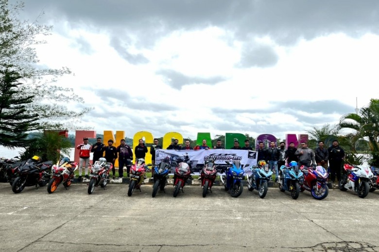 Komunitas CBR Samarinda Gelar Sunmori Bareng, Ramaikan Gelaran Launching News CBR 250RR
