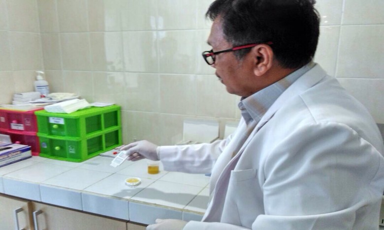 3 Ribu Pelajar Kukar Lakukan Tes Urine