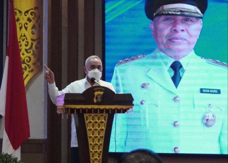Gubernur Pimpin Rakor Forkopimda se-Kaltim, Kasus Covid jangan Seperti India