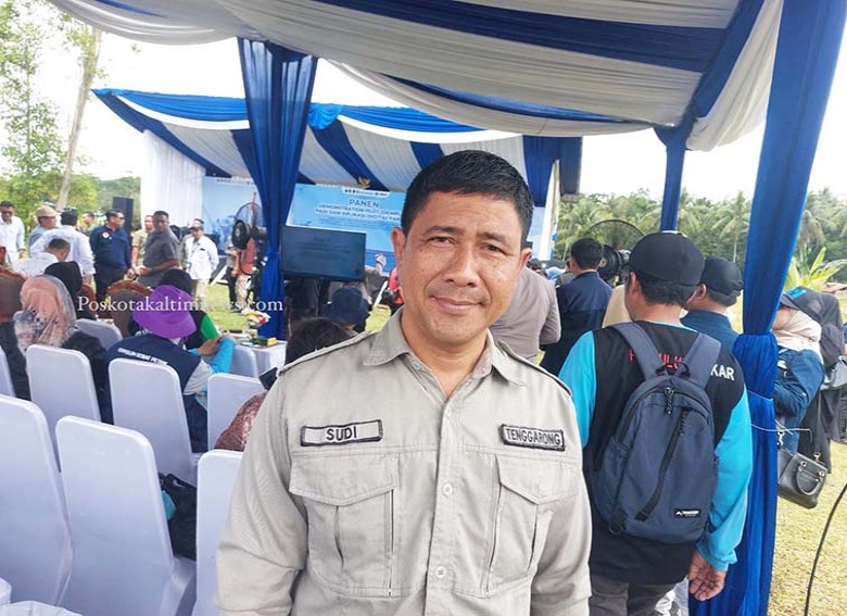 Bukit Biru Apresiasi Demplot dan Drone Sprayer, Produktivitas Padi Naik 74%