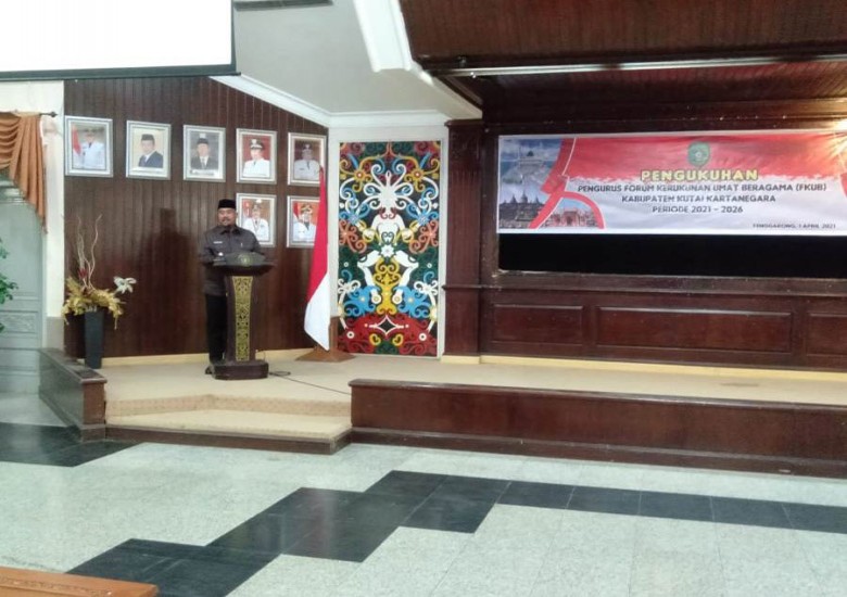Pengurus FKUB Kukar Periode 2021-2026 Dikukuhkan