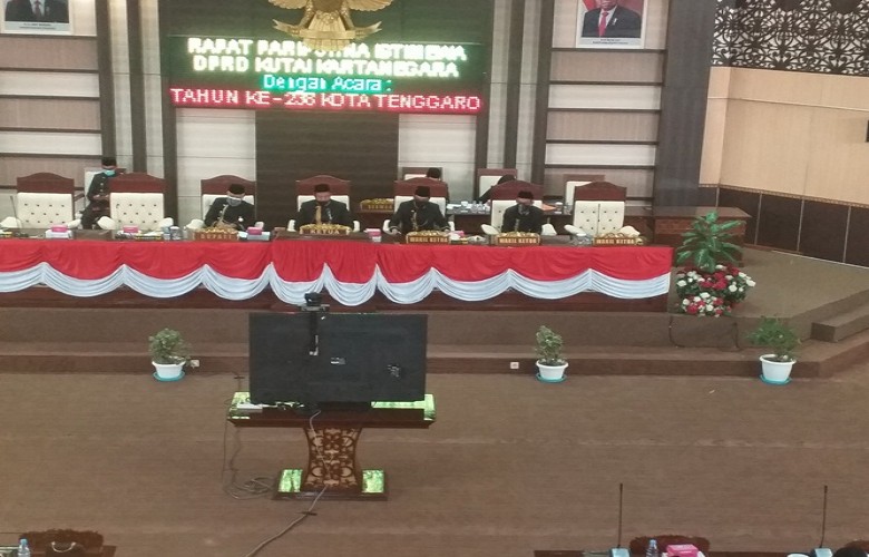 DPRD Kukar Gelar Rapat Paripurna Peringatan HUT Kota Tenggarong ke 238