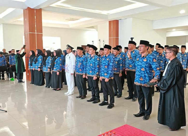 58 Pejabat Kukar Baru Dilantik, Bupati Minta Segera Petakan Persoalan di Lapangan