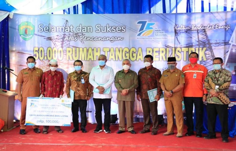 Gubernur Kaltim Resmi Canangkan SLRT di Loa Janan