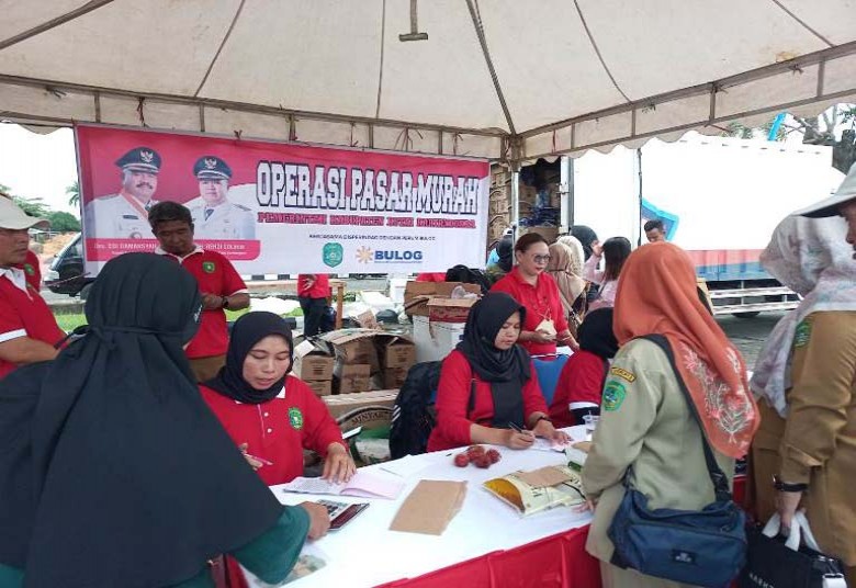Upaya Pengendalian Inflasi, Pemkab Kukar Gelar Gerakan Pangan Murah