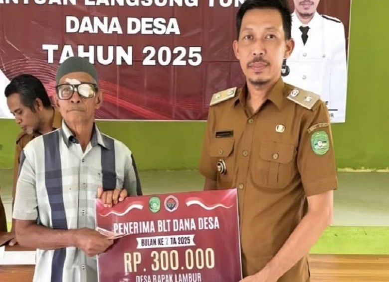 Wujud Perlindungan Sosial, DPMD Kukar Apresiasi Desa Rapak Lambur yang Konsisten Salurkan BLT 2025
