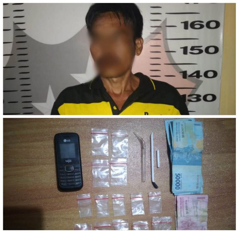 Pengedar Narkoba di Muara Kaman Ditangkap Polisi