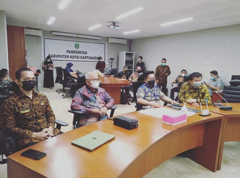 Kemkominfo dan Pemkab Kukar Tandatangani Nota Kesepahaman Terkait Kawasan IKN Baru