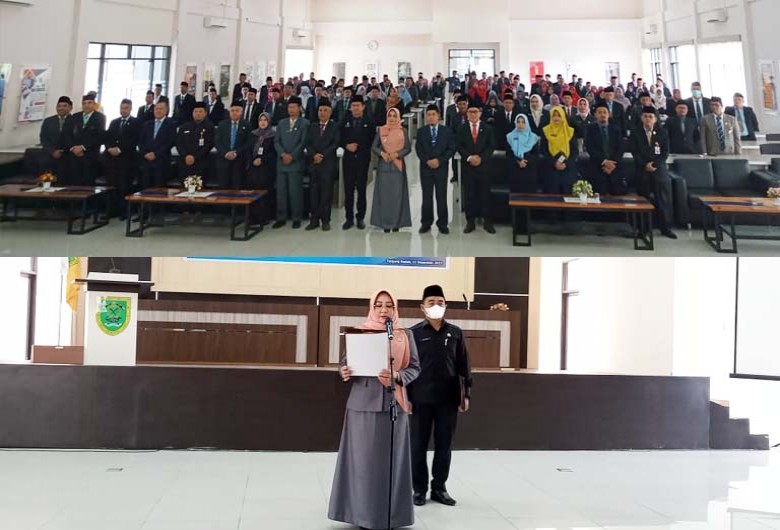 Bupati Berau Kukuhkan dan Ambil Sumpah 132 ASN