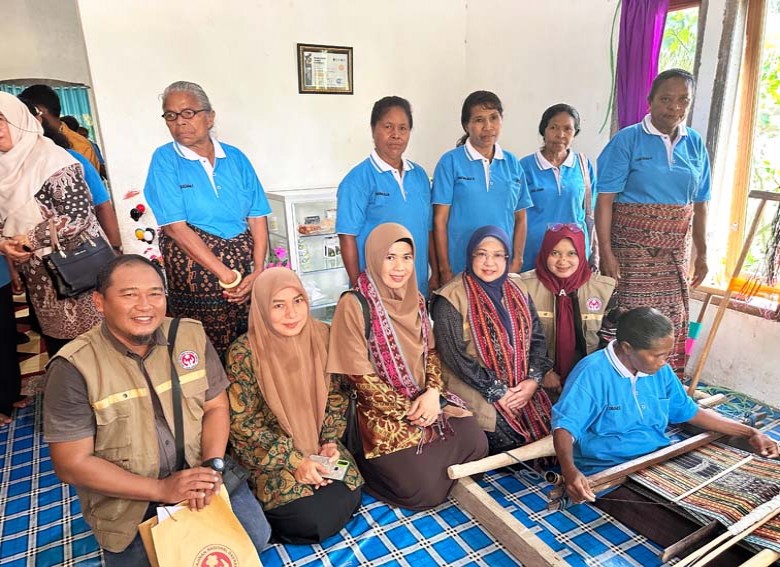 Ketua Deskranasda Berau Kunker dan Silaturahmi Ke Perajin Diwilayah Pesisir